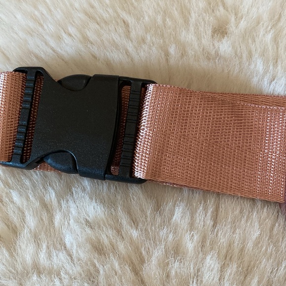 Oxford cloth Fanny pack/crossbody bag pink - Picture 4 of 10